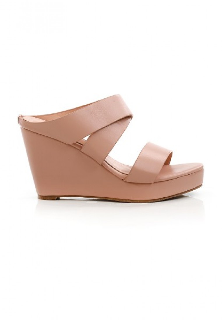 SHOEPOINT 12821 Women Slip on Wedges in Pink